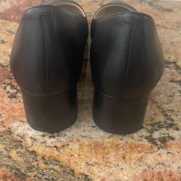 Cole Haan Black Leather Heels - Picture 3 of 6